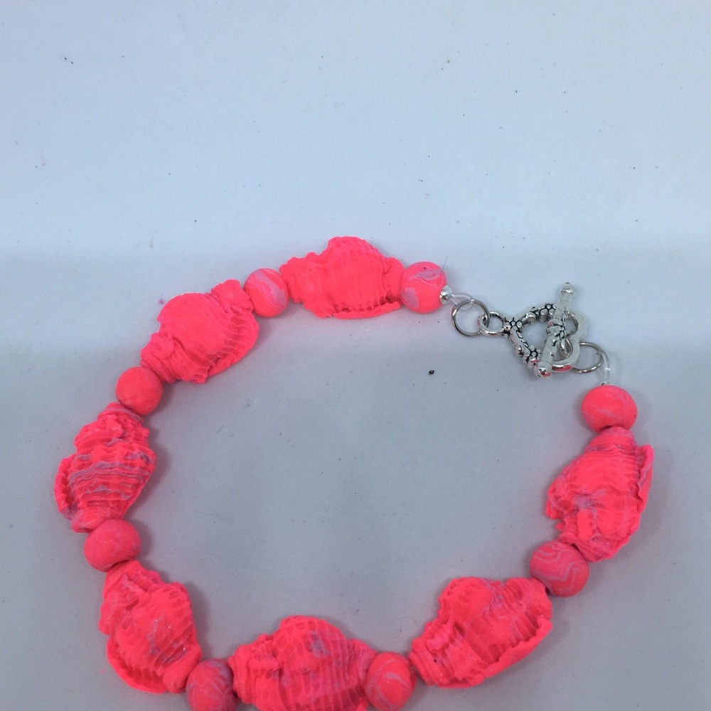 Unique Handmade Polymer Clay Ankle Bracelet